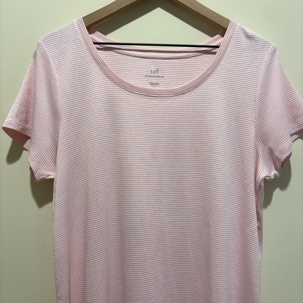 J.Jill Pima Scoop Neck Women’s Tee - Picture 4 of 6